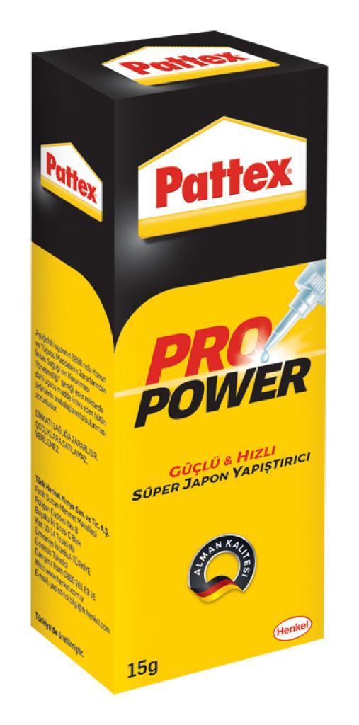 Pattex yapıştırıcı propower japon yapıştırıcı 15gr