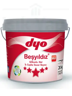 Dyo Beşyıldız Silikonlu Mat 20KG