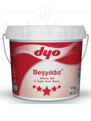 Beşyıldız Dyo Silikonlu Mat İç Cephe 10KG